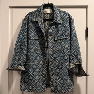Tory Burch Denim Barn jacket